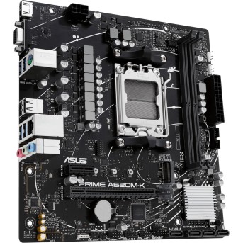 Материнская плата ASUS PRIME A620M-K AMD A620 AM5 2xDDR5 4xSATA3 RAID M.2 D-Sub HDMI mATX - Metoo (6)