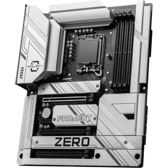 Материнская плата MSI Z790 PROJECT ZERO LGA1700 4xDDR5 6xSATA3 RAID 4M.2 HDMI DP ATX - Metoo (5)