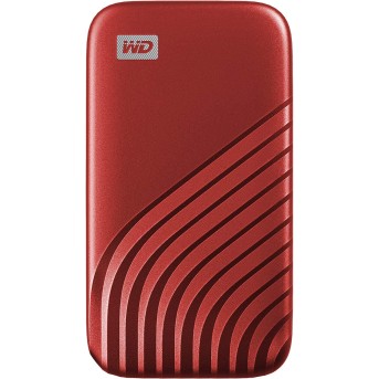 Внешний SSD 1000Gb Western Digital My Passport 2.5" USB 3.2 Цвет: Красный WDBAGF0010BRD-WESN - Metoo (1)