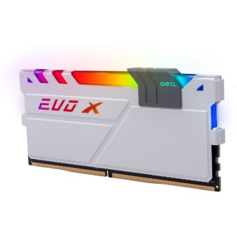 Оперативная память 32GB Kit (2x16GB) GEIL DDR4 2666MHz EVO X II White RGB GEXSG432GB2666C19DC - Metoo (1)