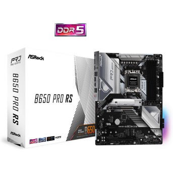 Материнская плата ASRock B650 PRO RS AM5 4xDDR5 4xSATA3 3xM.2 HDMI DP ATX - Metoo (1)