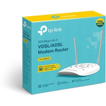 ADSL Модем TP-Link TD-W9970 N300, 100М - Metoo (6)