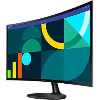 Монитор 27" SAMSUNG LS27D364GAIXCI VA R1800 1920x1080 100Hz 4мс 250кд/<wbr>м2 3000:1 1xHDMI 1xDSub Черный - Metoo (6)