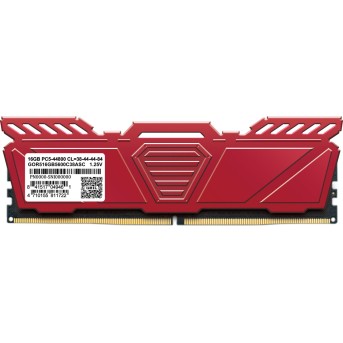 Оперативная память 32GB Kit (2x16GB) GEIL Polaris 4800Mhz DDR5 PC5-38400 GOR532GB4800C40DC Red - Metoo (3)