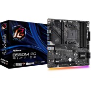 Материнская плата ASRock B550M PG RIPTIDE AM4 4xDDR4 4xSATA3 2xM.2 HDMI DP mATX