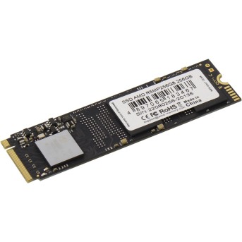 Твердотельный накопитель 256GB SSD AMD RADEON R5 M.2 2280 PCIe Gen3x4 R2100MB/<wbr>s W1000MB/<wbr>s R5MP256G8 - Metoo (2)