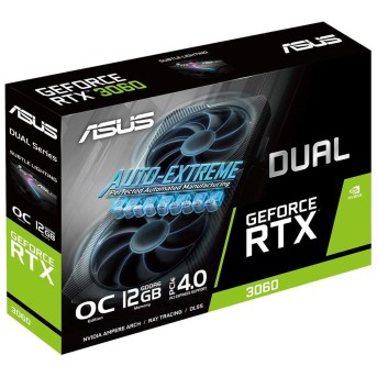 Видеокарта ASUS GeForce RTX3060 OC GDDR6 12GB 192-bit HDMI 3xDP HDCP DUAL-RTX3060-O12G-V2 - Metoo (7)