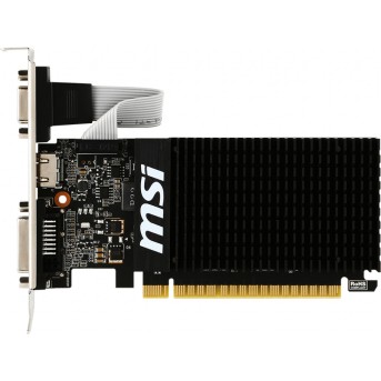 Видеокарта MSI GeForce GT 710, 2GB DDR3 64-bit 1xVGA 1xDVI 1xHDMI GT 710 2GD3H LP - Metoo (2)