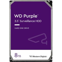 Жесткий диск для видеонаблюдения HDD 8Tb Western Digital Purple SATA3 256Mb 5640rpm 3,5" WD85PURZ