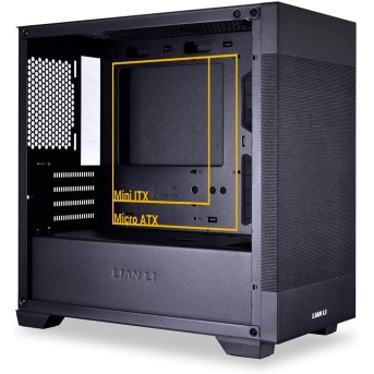 Корпус Lian Li Lancool 205M Mesh m-ATX/<wbr>mITX G99.OE744MX.10 Black - Metoo (4)