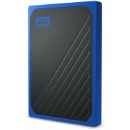 Внешний SSD Western Digital 500Gb My Passport GO WDBMCG5000ABT-WESN USB3.0 Цвет: Синий