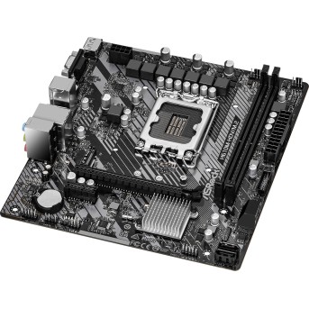 Материнская плата ASRock H610M-HDV/<wbr>M.2 R2.0 LGA1700 2xDDR4 4xSATA M.2 D-Sub HDMI DP mATX - Metoo (4)