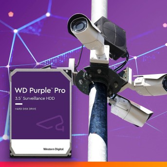 Жесткий диск для видеонаблюдения HDD 14Tb Western Digital Purple SATA 6Gb/<wbr>s 512Mb 3,5" WD142PURP - Metoo (2)