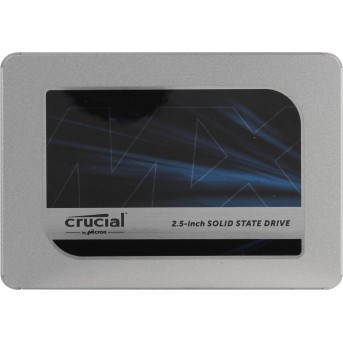 Твердотельный накопитель 1000Gb SSD Crucial MX500 2.5” SATA3 R560Mb/<wbr>s, W510MB/<wbr>s 7mm CT1000MX500SSD1 - Metoo (1)