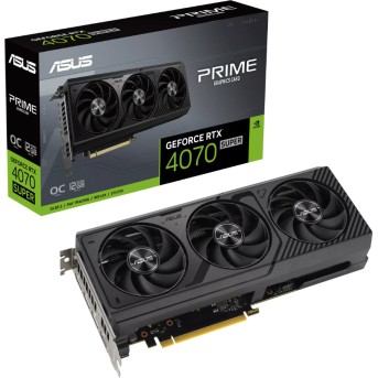 Видеокарта ASUS GeForce RTX4070 SUPER 12Gb GDDR6X OC Edition GDDR6X PRIME-RTX4070S-O12G - Metoo (2)