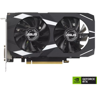 Видеокарта ASUS GeForce RTX3050 OC GDDR6 6GB 96-bit DVI HDMI DP DUAL-RTX3050-O6G - Metoo (9)