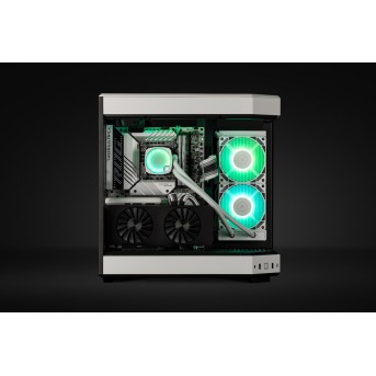 Водяное охлаждение для CPU EKWB EK-NUCLEUS AIO CR240 LUX D-RGB – WHITE, 2x120mm Socket Intel/<wbr>AMD - Metoo (2)