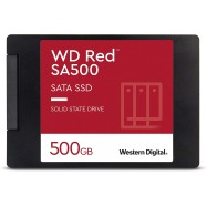 Твердотельный накопитель 500GB SSD WD RED SA500 2,5" NAS SATA R560Mb/s, W530MB/s WDS500G1R0A