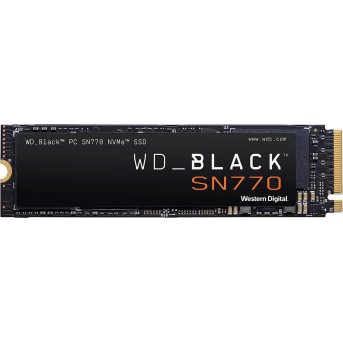 Твердотельный накопитель 1000GB SSD WD BLACK SN770 PCIe M.2 (2280) R5150Mb/<wbr>s, W4900MB/<wbr>s WDS100T3X0E - Metoo (1)