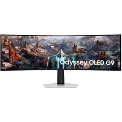 Монитор 49" SAMSUNG Odyssey OLED G9 LS49CG930SIXCI DQHD 1800R 240Hz 0.03мс 250кдм2 1млн:1 HDMI DP
