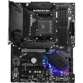 Материнская плата MSI MPG B550 GAMING PLUS AM4 4xDDR4 6xSATA3 RAID 2xM.2 HDMI DP ATX - Metoo (5)