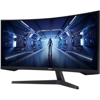 Монитор 34" SAMSUNG Odyssey G5 LC34G55TWWIXCI VA 3440x1440 165GHz 1мс 250кд/<wbr>м2 2500:1 1xHDMI 1xDP - Metoo (1)