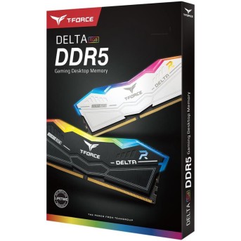 Оперативная память 32GB Kit (2x16GB) 6000MHz DDR5 Team Group DELTA RGB FF3D532G6000HC38ADC01 Black - Metoo (3)
