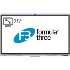 Интерактивная панель F3 INCH Silver 75A13-8/<wbr>128CAM 75" 4K (F3IPSIL75-13-8/<wbr>128CAM)