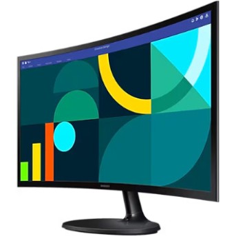 Монитор 24" SAMSUNG LS24D364GAIXCI VA 1920x1080 R1800 100Hz 4мс 250кд/<wbr>м2 1xHDMI 1xD-Sub Черный - Metoo (7)