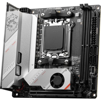 Материнская плата MSI MPG B650I EDGE WIFI AM5 B650 2xDDR5 4xSATA3 RAID 2xM.2 HDMI mITX - Metoo (5)