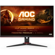 Монитор Игровой 23,8" AOC 24G2ZE/BK IPS 1920x1080 240Hz 350cdm 0,5ms 1000:1 2xHDMI DP Черно-красный