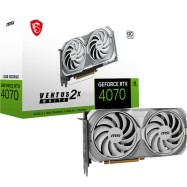 Видеокарта MSI GeForce RTX 4070 VENTUS 2X WHITE 12G OC,12G HDMI 3xDP