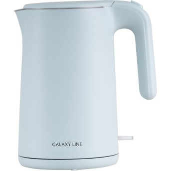 Чайник электрический с двойными стенками GALAXY LINE GL0327, 1800Вт, Объем 1,5 л, 220В/<wbr>50Гц Небесный - Metoo (1)