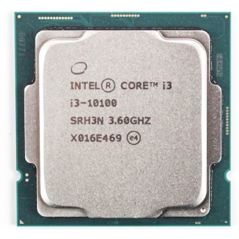 CPU Intel Core i3-10100 3,6GHz (4,3GHz) 6Mb 4/<wbr>8 Core Comet Lake Intel® UHD 630 65W FCLGA1200 Tray - Metoo (1)