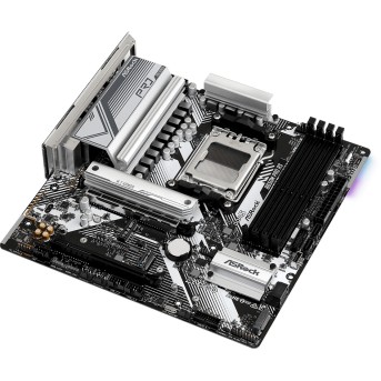 Материнская плата ASRock B650M PRO RS AM5 4xDDR5 4xSATA3 3xM.2 HDMI DP mATX - Metoo (4)