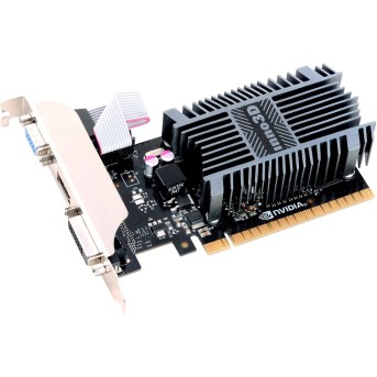 Видеокарта Inno3D GeForce GT 710, 2G DDR3 64bit VGA DVI HDMI N710-1SDV-E3BX - Metoo (2)