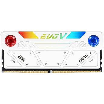 Оперативная память 32GB Kit (2x16GB) GEIL EVO V RGB 7200Mhz DDR5 PC5-57600 GESW532GB7200C36ADC White - Metoo (2)
