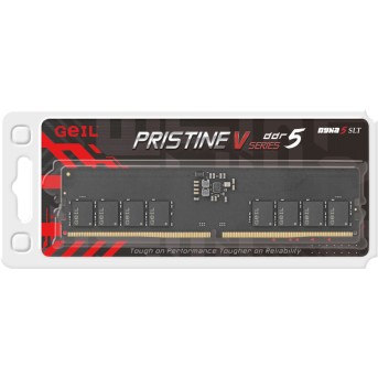 Оперативная память 16GB GEIL Pristine V 5200MHz DDR5 PC5-41600 GP516GB5200C42SC Retail pack - Metoo (1)