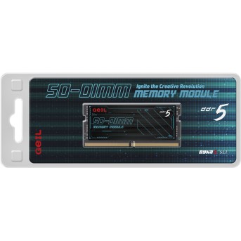 Оперативная память для ноутбука 16GB GEIL 4800MHz DDR5 SO-DIMM PC5-38400 GS516GB4800C40SC Retail - Metoo (1)