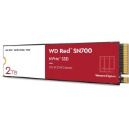 Твердотельный накопитель 2000GB SSD WD RED SN700 NVMe M.2 PCI-E R3400Mb/s, W2900MB/s WDS200T1R0C