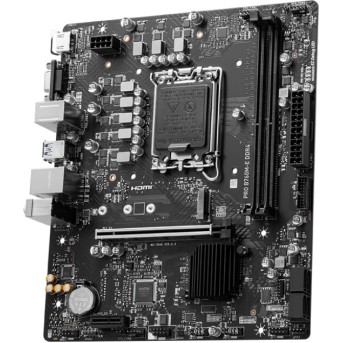 Материнская плата MSI PRO B760M-E DDR4 LGA1700 2xDDR4 4xSATA3 M.2 VGA HDMI mATX - Metoo (4)