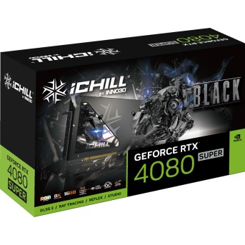 Видеокарта Inno3D GeForce RTX4080 SUPER ICHILL BLACK, 16G GDDR6X HDMI 3xDP C408SB-166XX-18700006 - Metoo (2)