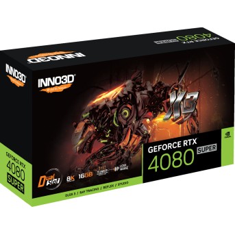 Видеокарта Inno3D GeForce RTX4080 SUPER X3, 16G GDDR6X 256-bit HDMI 3xDP N408S3-166X-18703552 в Metoo.kz - Metoo (2)