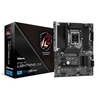 Материнская плата ASRock Z790 PG LIGHTNING/<wbr>D4 LGA1700 4xDDR4 4xSATA 4xM.2 HDMI ATX - Metoo (1)
