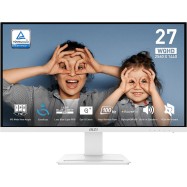 Монитор 27" MSI PRO MP273QW E2 IPS 2560х1440 100Hz 1ms 400cd/m 1300:1 1xDP 2xHDMI 2x3W Белый