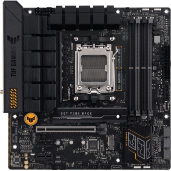 Материнская плата ASUS TUF GAMING B650M-E WIFI AM5 4xDDR5 4xSATA3 RAID 2xM.2 2xDP HDMI mATX - Metoo (1)