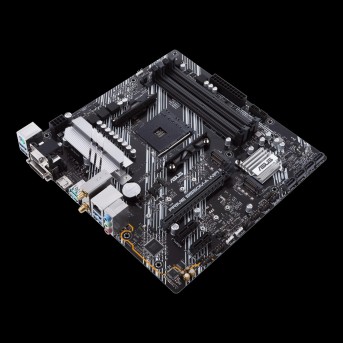 Материнская плата ASUS PRIME B550M-A WIFI II AM4 4xDDR4 4xSATA3 RAID 2xM.2 VGA HDMI DVI mATX - Metoo (4)