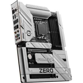 Материнская плата MSI Z790 PROJECT ZERO LGA1700 4xDDR5 6xSATA3 RAID 4M.2 HDMI DP ATX - Metoo (4)