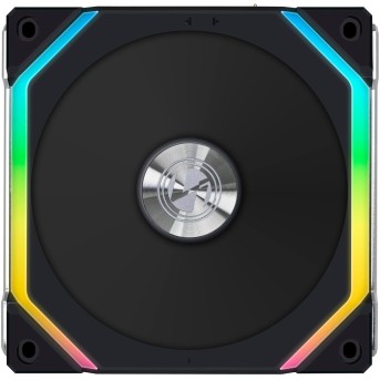 Вентилятор для корпуса Lian Li UNI FAN SL120 V2 Reverse Blade ARGB 120mm Black UF-RSL120V2-1B - Metoo (1)