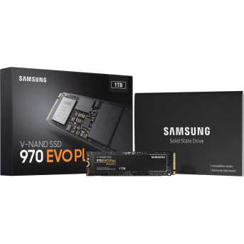 Твердотельный накопитель 1000Gb SSD Samsung 970 EVO Plus M.2 PCIe R3500Mb/<wbr>s W3300MB/<wbr>s MZ-V7S1T0BW - Metoo (2)